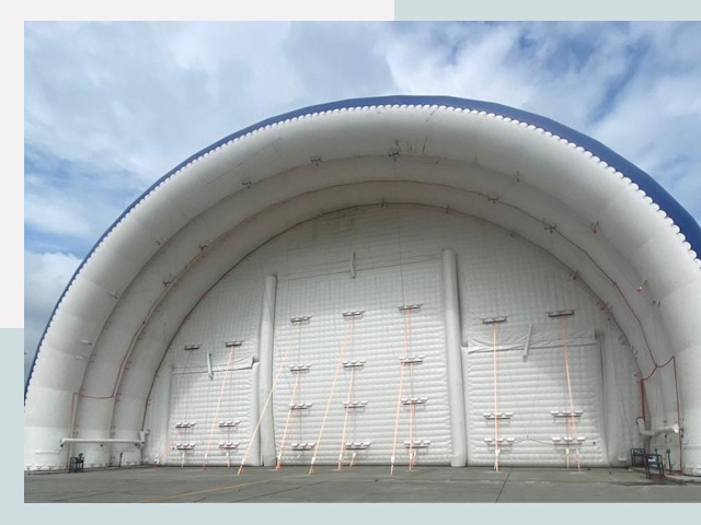 Пневмокаркасные ангары от СтальСтрой-Рмв по цене от 608 руб.