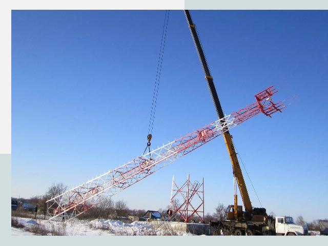 Строительство башен связи в Армавире от 608 руб.