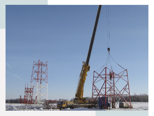 Монтаж вышек связи в Армавире