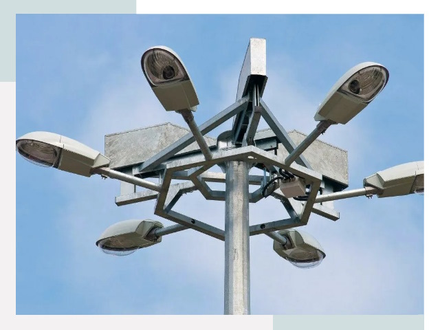 Монтаж осветительных мачт в Армавире