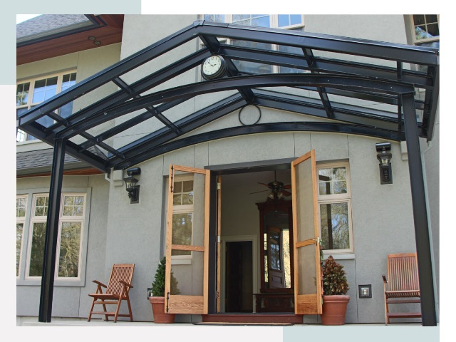 Козырьки металлические в Армавире