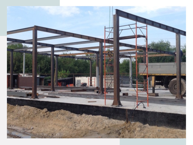 Фундамент для ангаров в Армавире