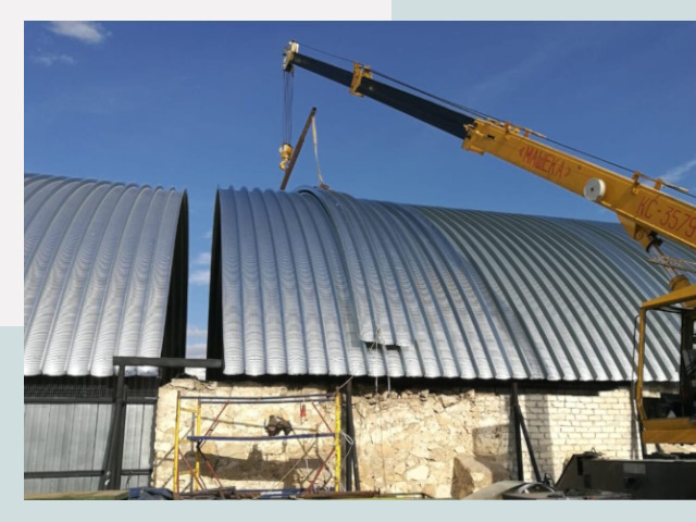 Реконструкция ангаров в Армавире от 608 руб.